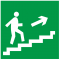 Знак E15 «Направление к эвакуационному выходу по лестнице вверх» в НКПРОМ.РУ
