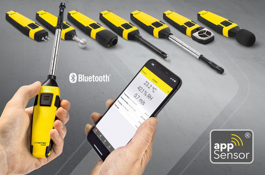 Термоанемометр с обогреваемой струной Trotec BA30WP appSensor в НКПРОМ.РУ