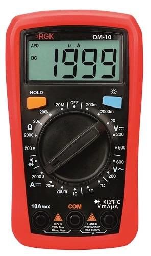 Цифровой мультиметр RGK DM-10 в НКПРОМ.РУ купить – НКПРОМ.РУ