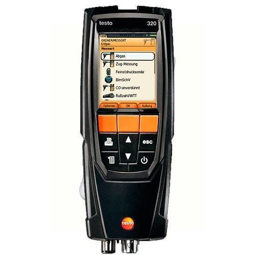 Комплект Testo 320 (с Н2-компенсацией) в НКПРОМ.РУ купить – НКПРОМ.РУ