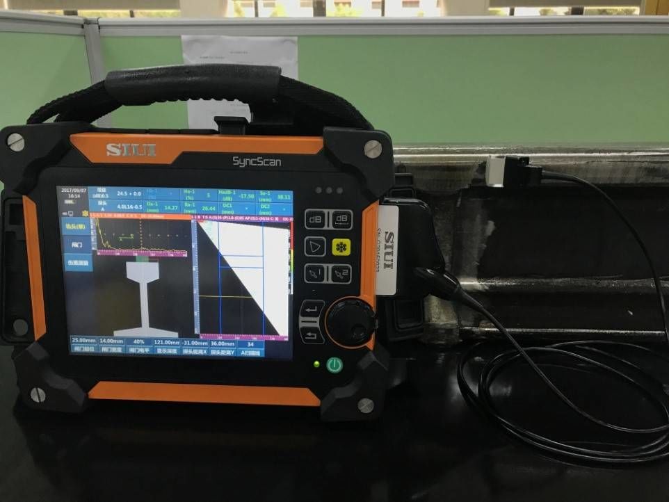Ультразвуковой дефектоскоп на фазированных решетках SyncScan для железной дороги в НКПРОМ.РУ
