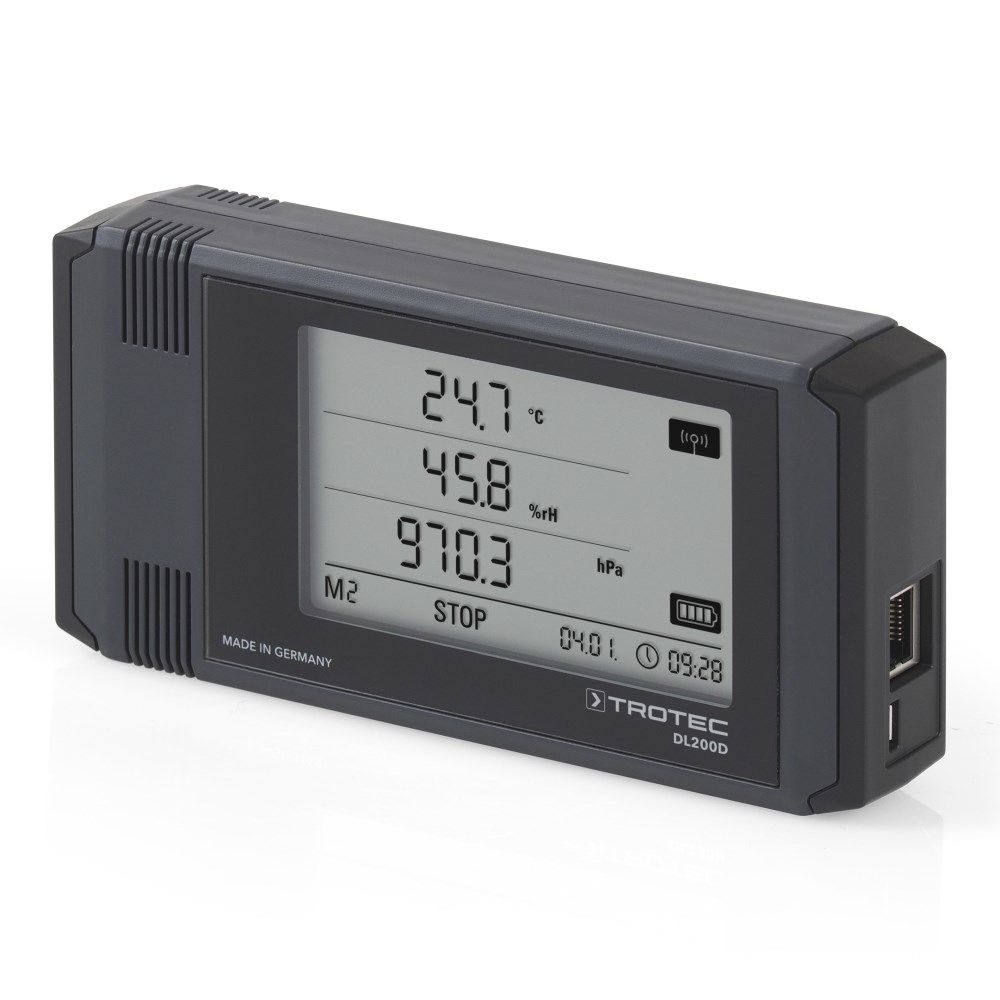 Логгер Trotec DL200D черный в НКПРОМ.РУ