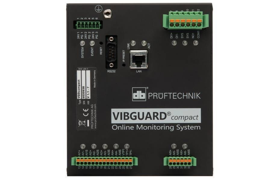 Портативная система мониторинга состояния оборудования Pruftechnik VIBGUARD compact в НКПРОМ.РУ купить – НКПРОМ.РУ