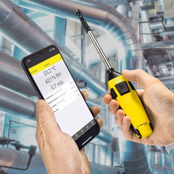 Термоанемометр с обогреваемой струной Trotec BA30WP appSensor в НКПРОМ.РУ